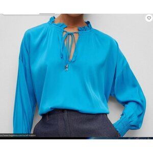Boss Silk Blouse Sz 14 NEW!